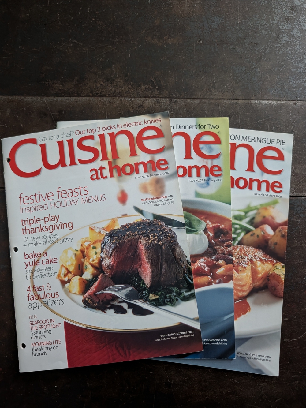 Cuisine At Home Magazine Bundle - Issues 66-68